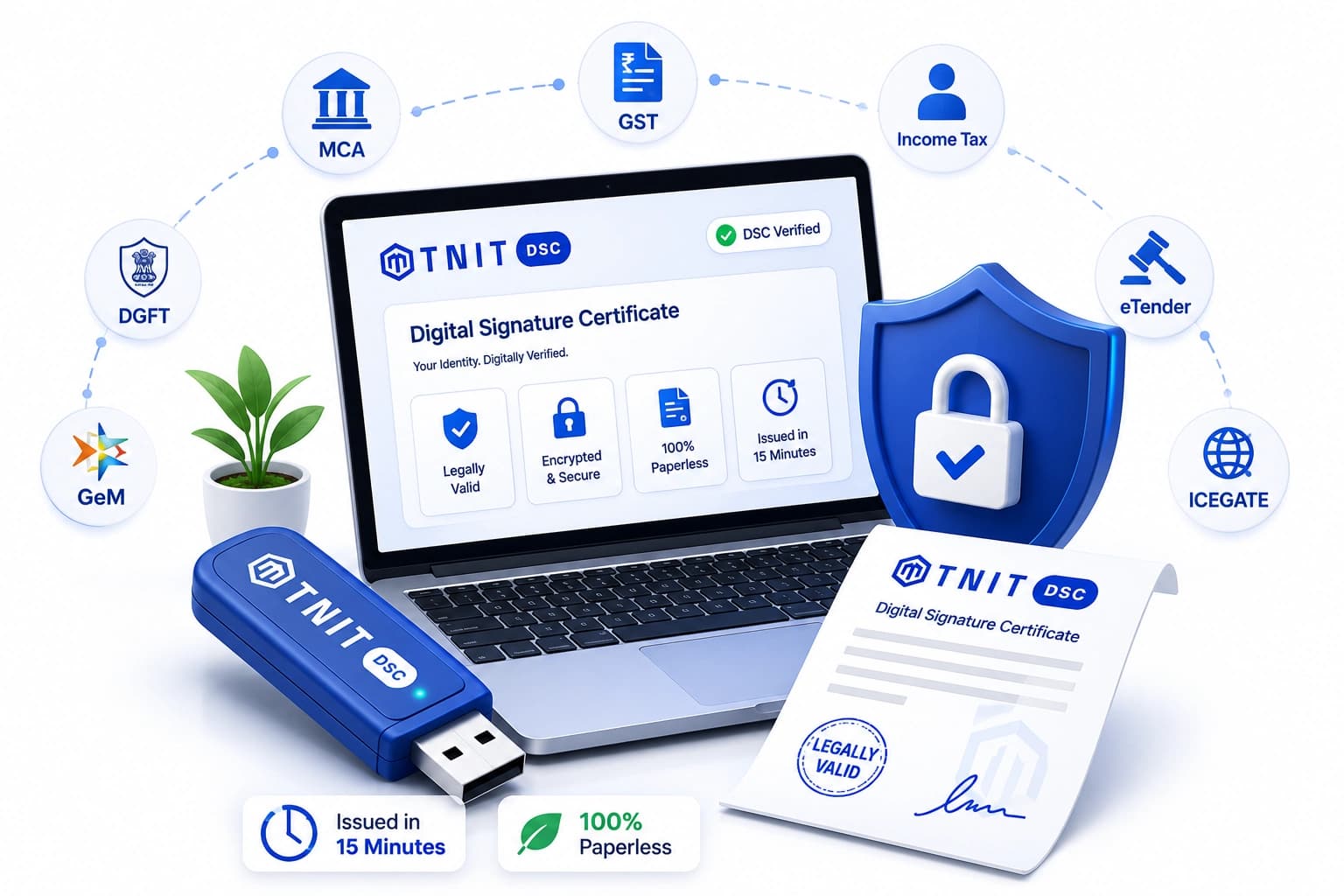 TNIT DSC digital signature certificate team